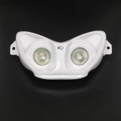 voorlicht wit een voor scooter yamaha 50 aerox / 2 x 12v 20w Ø50mm nieuw