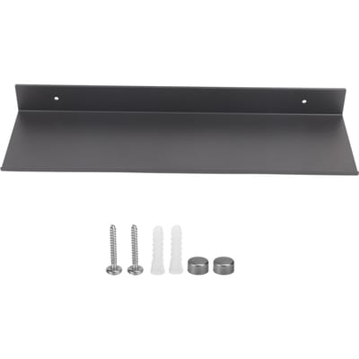 Wandgemonteerde Badkamerplank Ruimte Aluminium Opbergrekken Organizer Bad Douche Accessoire 40cm 40cm / 15.7in