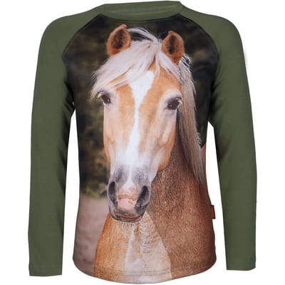 Kinder-T-shirt met lange mouwen Red Horse Pixel FW22