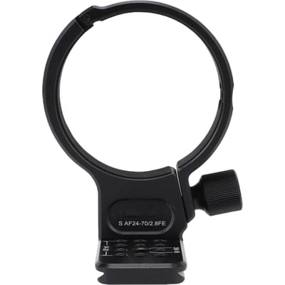 Statiefmontagering Geschikt voor Samyang AF24 70mm F2.8 Lens Aluminiumlegering Ondersteuningskraag 69mm Snelkoppelingsplaat black