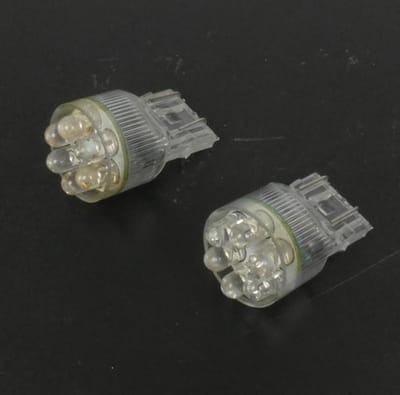ampul led 12v blanche culot t20 bilux rms pour moto scooter auto par 2 neuf
