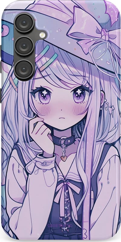 Casetastic Hoesje Geschikt voor Samsung S23 FE - Stijlvolle Beschermende Duo-layer Case - Yume Meisje