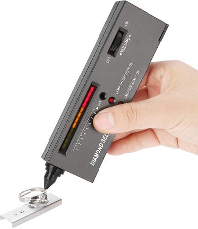 Dailygoody - Diamant Tester - Professionele Diamant Tester met Hoogste Nauwkeurigheid - Nauwkeurig - Tester voor Diamanten - Geschikt voor Juweli