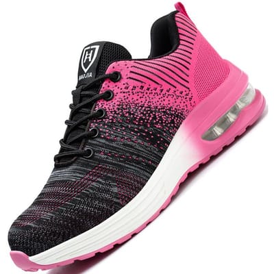 Onverwoestbare Werkschoenen Heren Sport Veiligheidsschoenen Dames Lichtgewicht Anti-Smash Werksneakers Heren Beschermende Stalen Neus Schoenen Heren 39