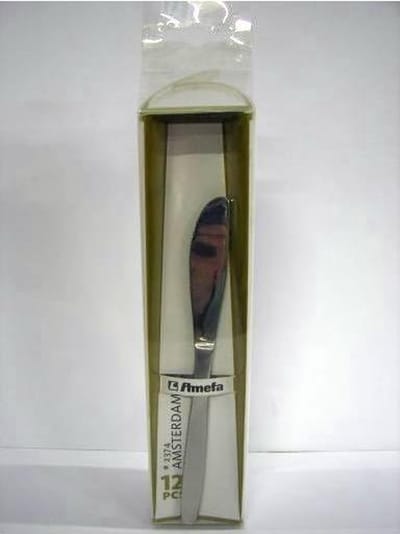 Tafelmes Amefa 2374 Amsterdam 20,3 cm 18/0 12 stuks