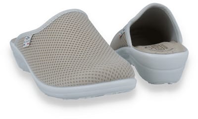 Fly Flot Dames Pantoffel | Beige | Maat: 39
