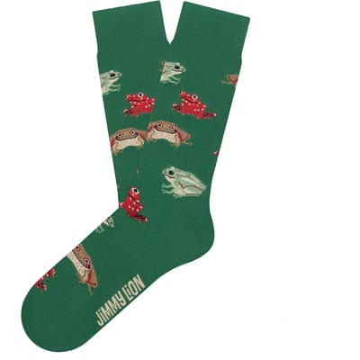 Jimmy Lion Frogs Green Unisex Sokken - Groen - 41/46
