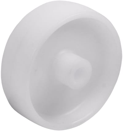 Domino® Zwenkwielen 80 mm Wit - Maximale Belasting 150kg - Polyamide Wiele - Reservewielen Meubelroller Meubelwielen Wieltjes Zwaarlastwiele Trolleywielen