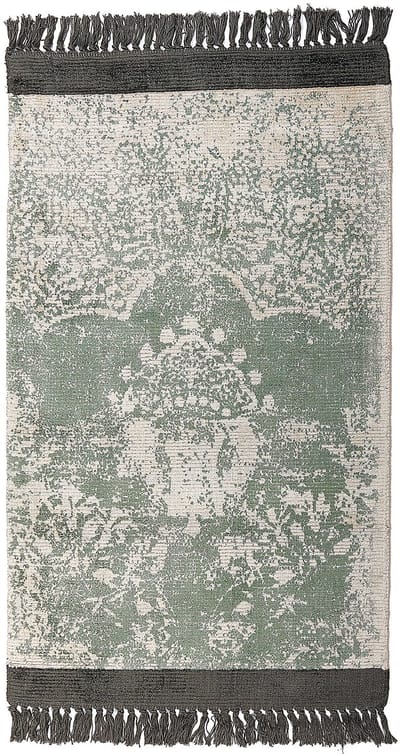 AKARSU - Vloerkleed - Groen - 80 x 150 cm - Viscose