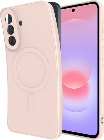 Just in Case hoesje geschikt voor Samsung Galaxy A37 Hoesje geschikt voor MagSafe - Color Backcover - Roze