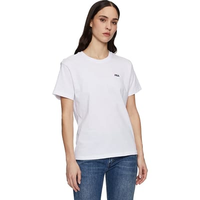 FILA Bari Tee / Double Pack Black-bright White Taglia: XS | Maglie Sportivi Outlet | Donna | Bianco