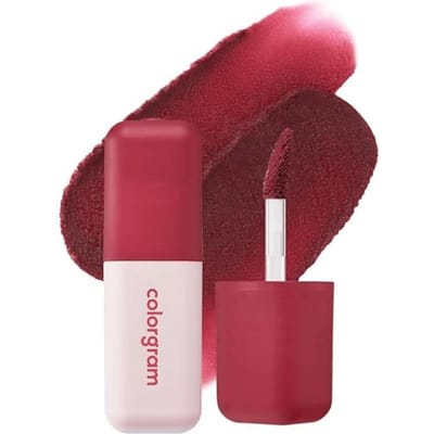 Colorgram Nude Blur Tint #09 Red Bomb 5 g - encre à lèvres satinée rouge profond