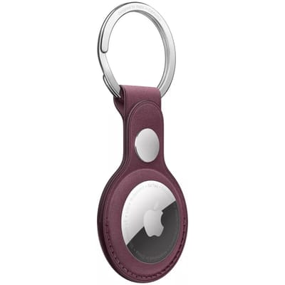Apple - AirTag Sleutelhanger - FineWoven Key Ring - Mulberry