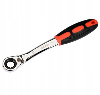Yato Ringratelsleutel 12mm Gebogen - Professioneel Gereedschap