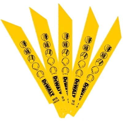 DeWALT DT2361-QZ - Zaagblad voor Reciproezaag - 152mm - Bimetaal - Snelle Metaalsnijding
