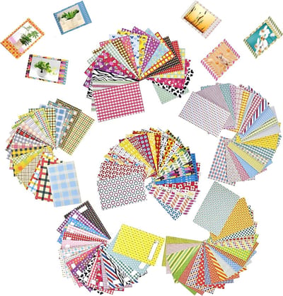 120 Stuks Kleurige Papieren Fotolijsten voor Directe Film, Decoratie en Creatieve Projecten, 3 Inch Formaat