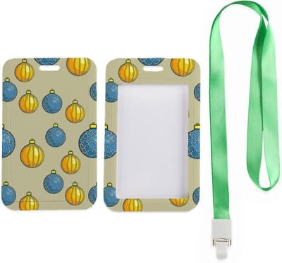 Kaarthouder met Lanyard - Pashouder ID - Dagelijks Gebruik - Afneembare Riem - 6.8 x 11 cm - Groen