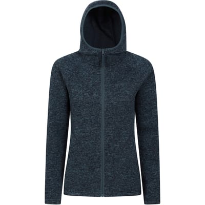 Mountain Warehouse Dames/dames Nevis Full Zip Hoodie (Donkerblauw)