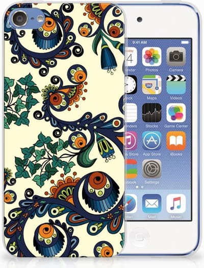 Siliconen Hoesje Apple iPod Touch 5 | 6 Barok Flower