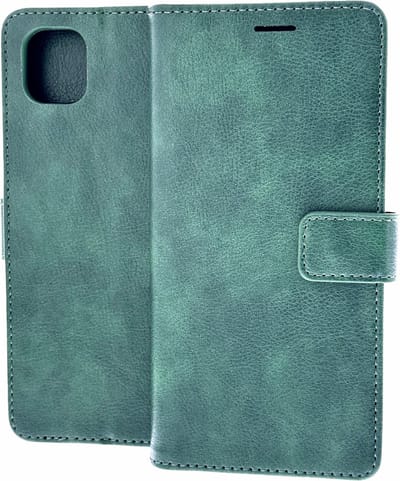 Bookcase Groen Geschikt voor Samsung Galaxy A04 - portemonnee hoesje - ZT Accessoires
