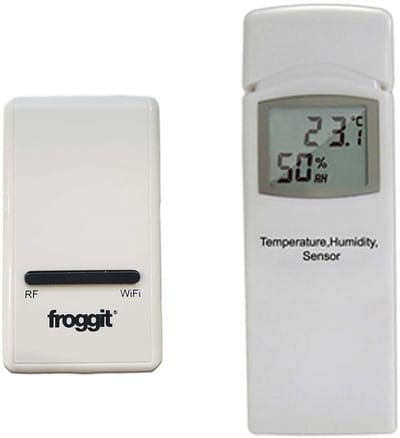 Weer Server Dongle - Weerstation Hub - Data Ophalen - Wi-Fi Connectiviteit - Incl. Thermo Sensor