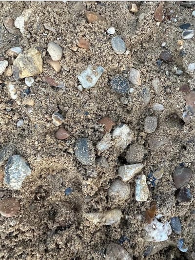 Ballast Zand Grind - Vulmiddel Mix - Verzwaren Objecten - Natuurlijk Materiaal - 1 kg - Grijs