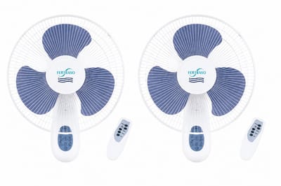 Fertraso Wandventilator 2 stuks ø 40 cm incl. 2 afstandsbediening