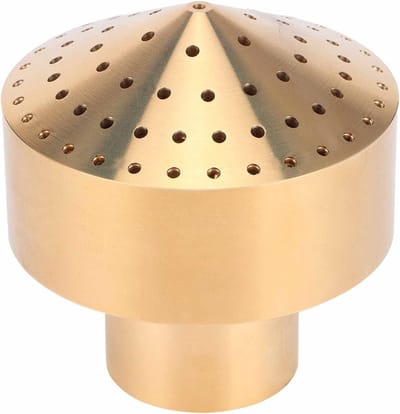 Brass Fonteinspuitkop met Vrouwelijke Draad voor Tuinlandschap en Vijverdecoratie - 1" 32mm Binnenste Tanden