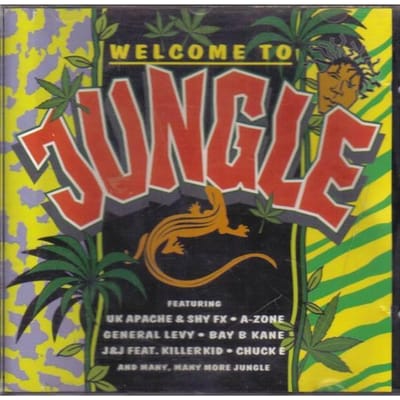 CD VARIOUS - Welcome to Jungle  DNCD1426 Dino Music 1995 Benelux Soul/Funk Gebruikt
