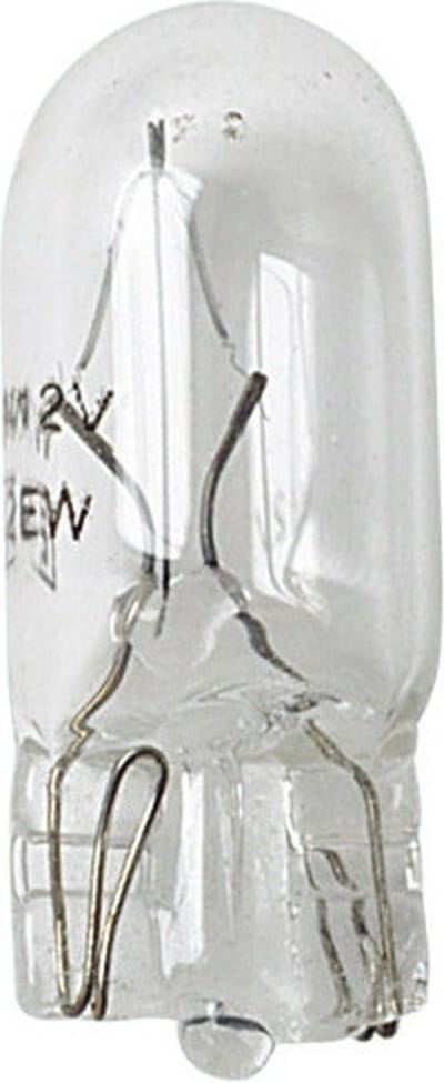 Wedge base lamp 12V 2W