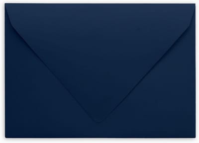 Kleine enveloppen A1 formaat met V-inkijkrug 80lbs voor bedankkaartjes