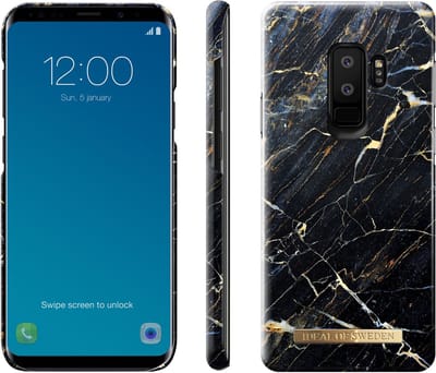 iDeal of Sweden Fashion Case telefoonhoesje Samsung Galaxy S9 Plus port laurent marble