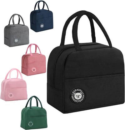 Compacte Koeltas 6L, Geïsoleerde Lunchtas met Folielaag, Mini Koeltas voor School, Kantoor, Picknick en Reizen, Ideaal voor Voedselbehoud