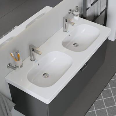 Duravit D-Code furniture washbasin, Art. 03481200002