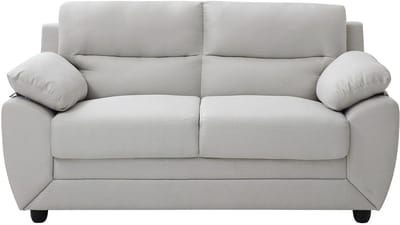 Vente-unique Tweezitsbank van beige stof MANOA