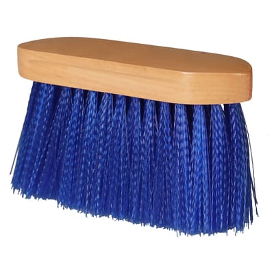 Horka Borstel Hout Lang Hard Blauw - One size