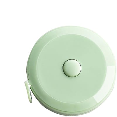 Meetlint Lichaam - Stoffen Rolmaat - Nauwkeurig Meten - Intrekbaar Ontwerp - Tot 2 Meter - Groen