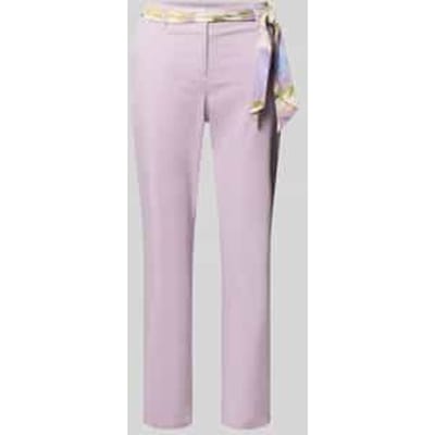 Slim fit chino met viscose