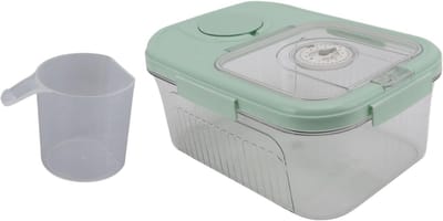 Rijstdispenser voor 10 kg, Ideale opslagbox voor droge voeding, Graanopslag en voedselcontainer