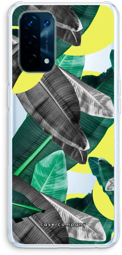 Case Company® - Hoesje geschikt voor Oppo A74 5G hoesje - Fantasie jungle - Soft Cover Telefoonhoesje - Bescherming aan alle Kanten en Schermrand