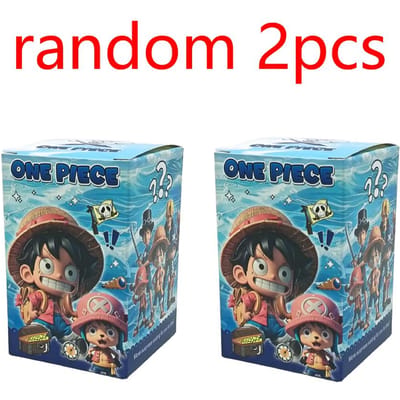 Modèle Anime One Piece 8: Navire One Piece Sun Merry Barbe Noire Ornement pour Voiture Boîte Aveugle Faite à la Main