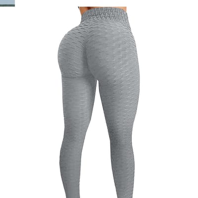 Miresa - Sexy Sportleggings / Fitness & Yoga High Waist Leggings – Grijs - Maat S