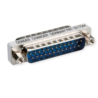 Serieel RS232 koppelstuk 25-pins SUB-D (m) 25-pins SUB-D (m)