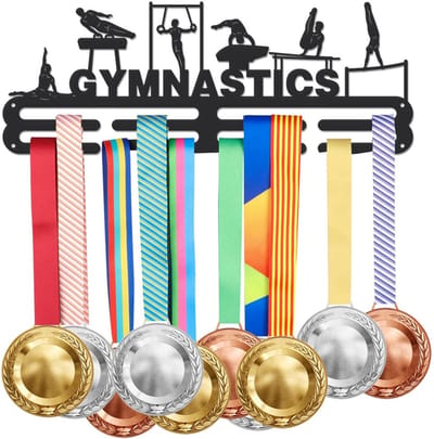 Store_8 - Gymnastiek Medaille Hanger - Medaille Display Rack - Muur Mount - Zwart - Sport Medailles - Decoratieve Hanger voor Atleten