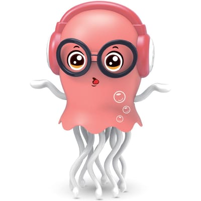 Dansende Octopus Kind Electronisch Huisdier Speelgoed Cartoon Interactieve Ontwikkeling Bewegend Educatief Peuter Speelgoed Cadeau Creatief verjaardagscadeau roze