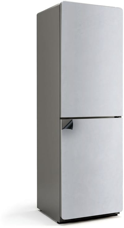 Wallfluent Magnetische Koelkastmat - Wit Koelkast Magneet Sticker - 60 cm x 190 cm - Wit Magnetische Koelkastmat - Magneetfolie Koelkast - Magnetische Koelkastbekleding - Stijlvolle Koelkastfolie