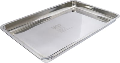 BGS Opvangbak roestvrij staal 600 x 400 mm 9 liter