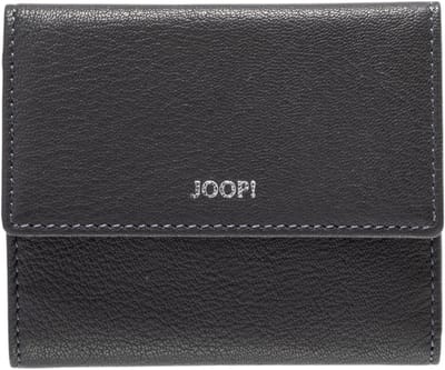 JOOP! Leren Portemonnee Lantea Simona Purse Castlerock Donkergrijs