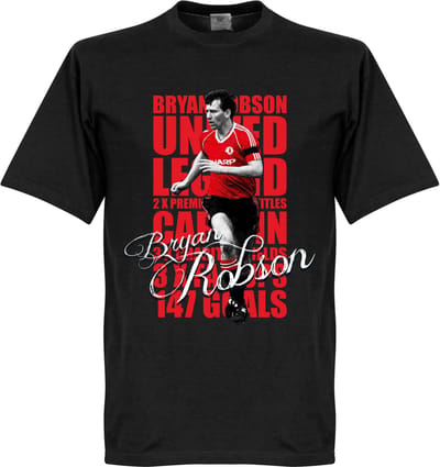 Bryan Robson Legend T-Shirt - M