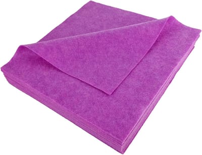 Knutselvilt Platen - Flexibel Vilt - Doe-het-zelf Projecten - 1.4 mm Dik - 30x30 cm - Fuchsia